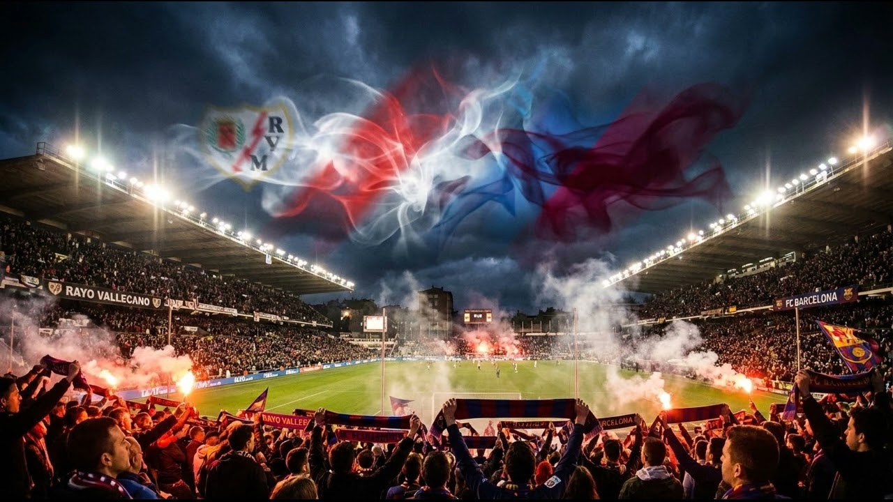 Rayo Vallecano vs Barcelona - Canción del Derby | AI Football Anthem