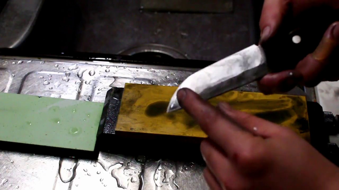 ナイフの作り方 ⑥研ぎ 【CustomKnifeMaking】