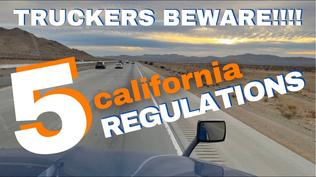 California Regulations for Truckers | Careful in California | California Inspection Station