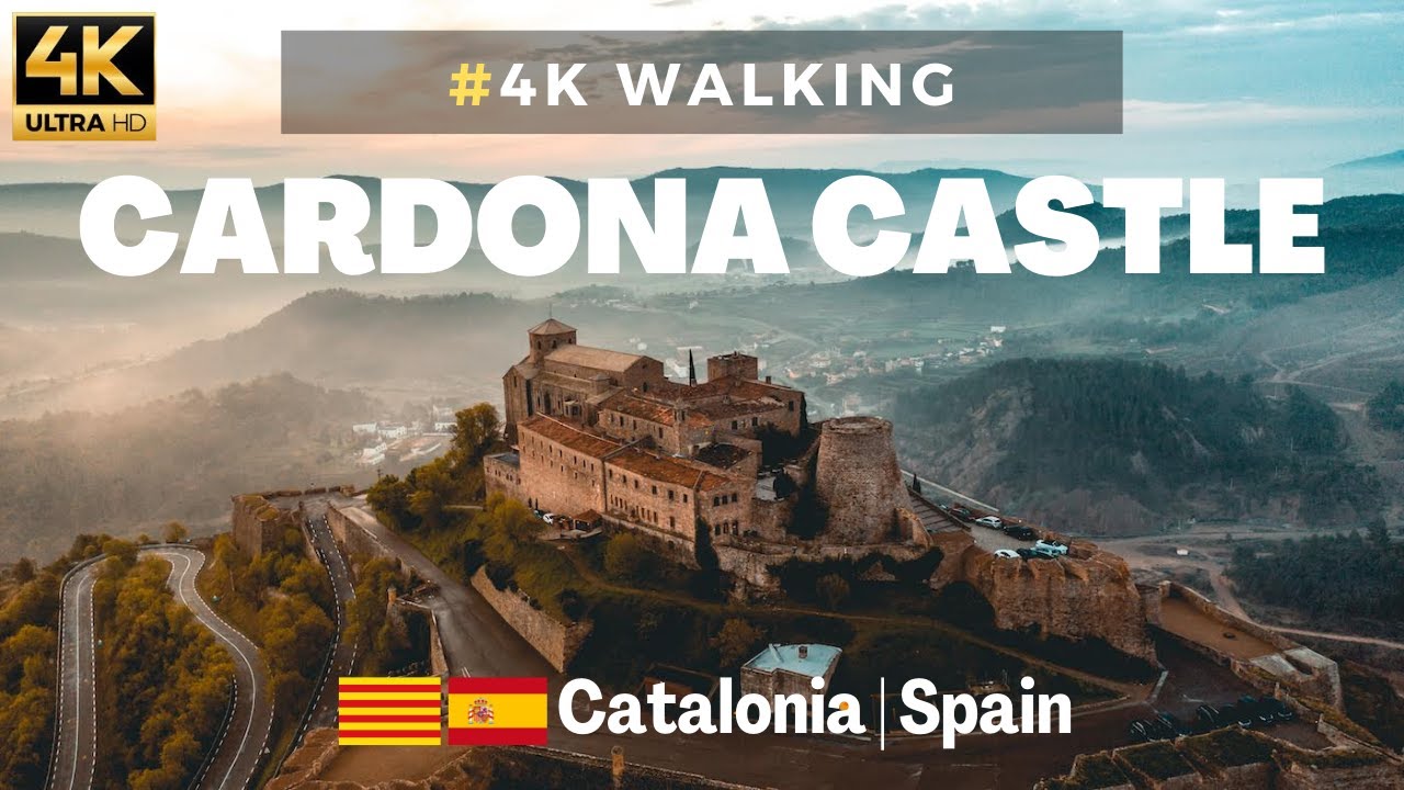 European Castle | Cardona/Spain -【4K Ultra HD】
