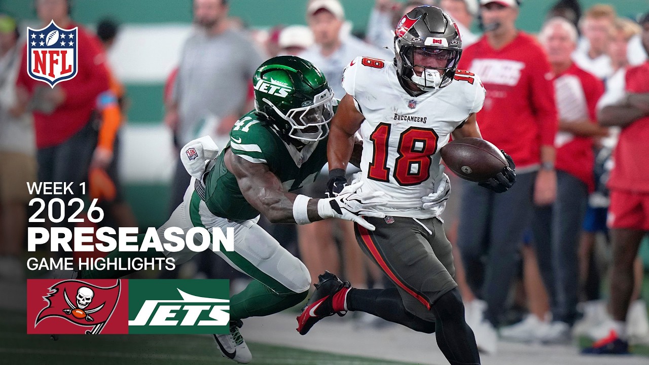 Tampa Bay Buccaneers vs. New York Jets | 2026 Preseason Week 1