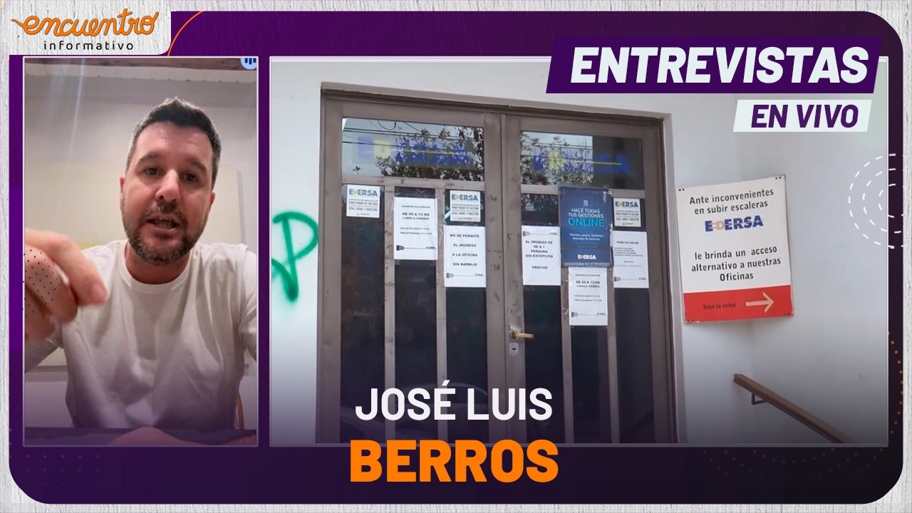 EDERSA SOLICITA UN 64% DE AUMENTO DE LA TARIFA | JOSE LUIS BERROS