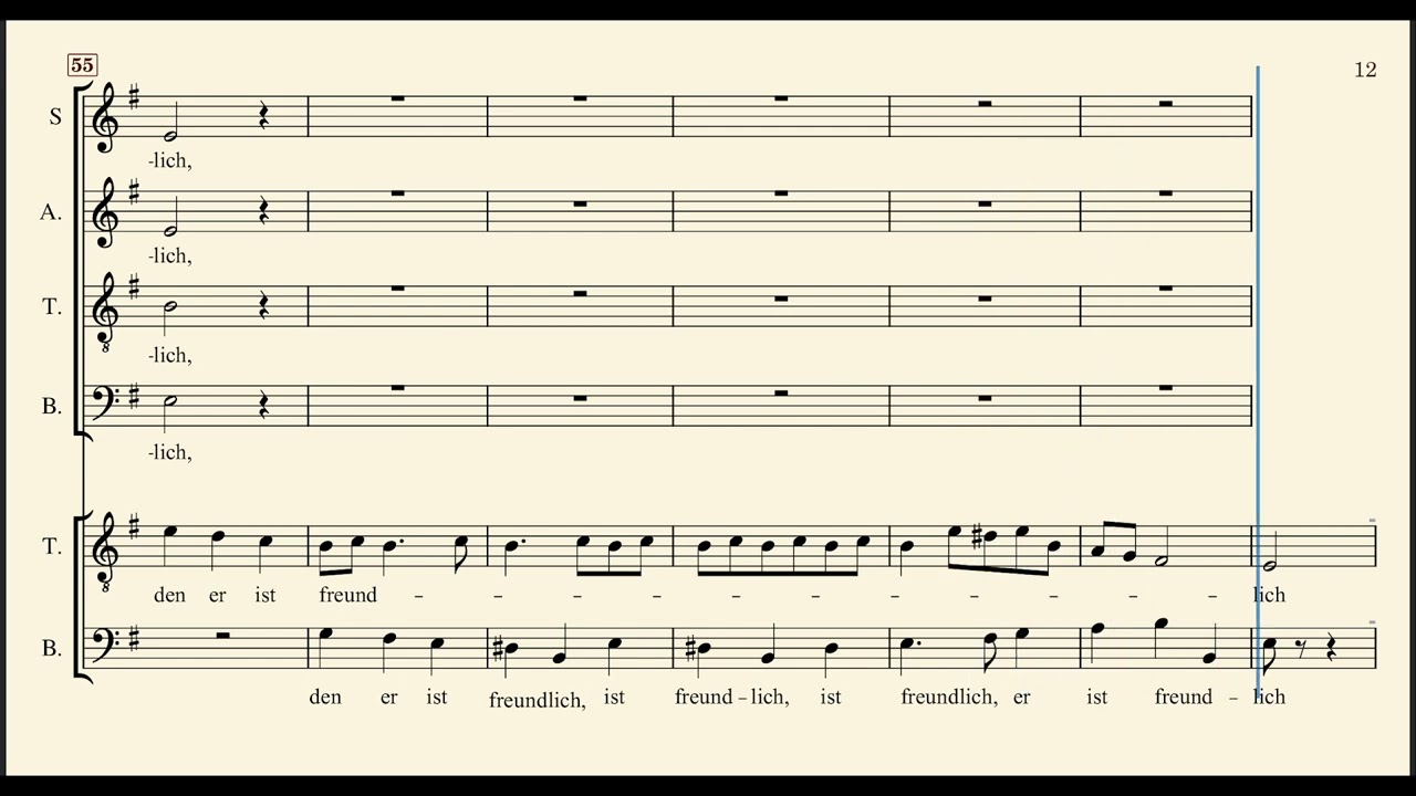 Danket dem Herrn | G.P. Telemann | SATB