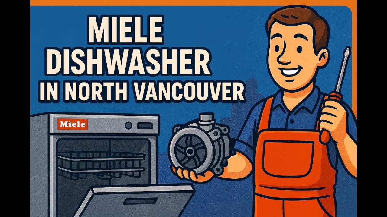 Miele Dishwasher Not Washing | Circulation Pump Replacement in North Vancouver