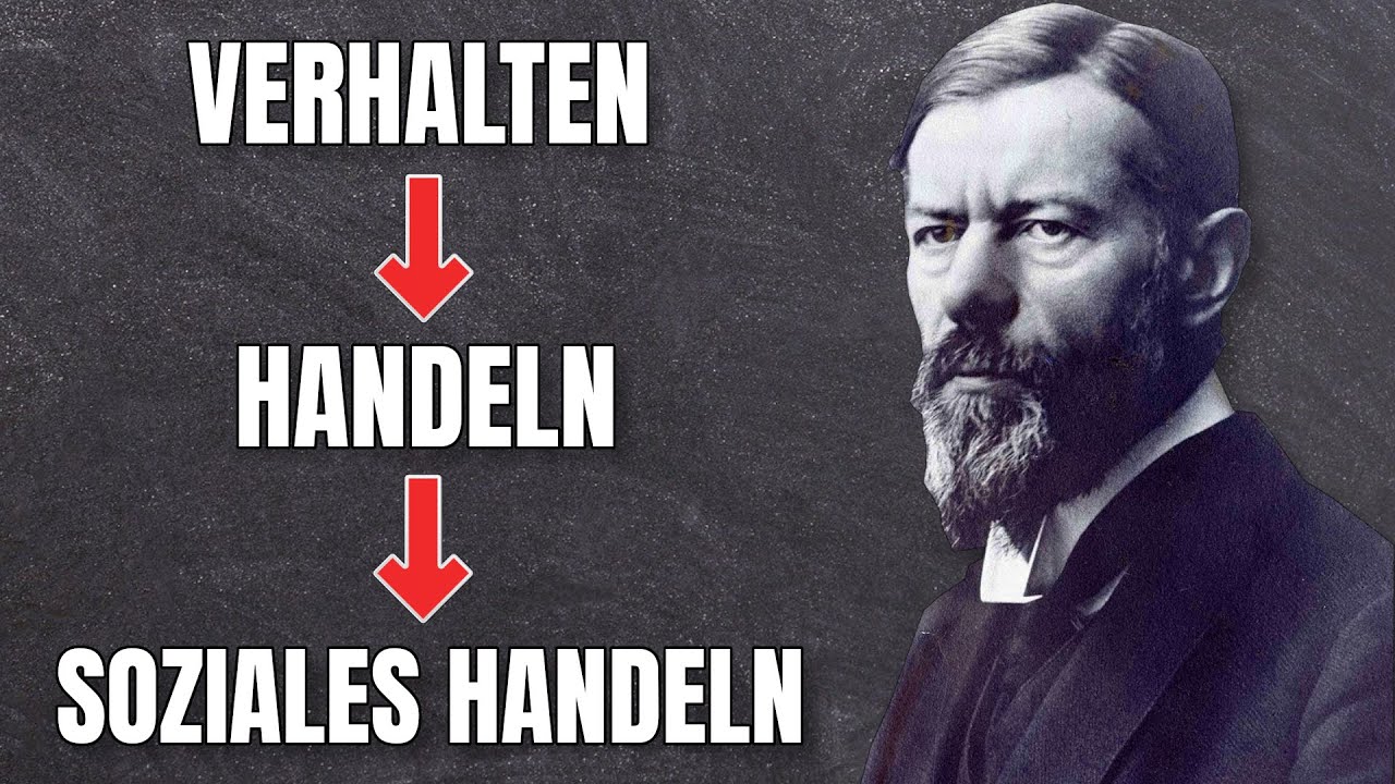 Soziales Handeln nach Max Weber erklärt!