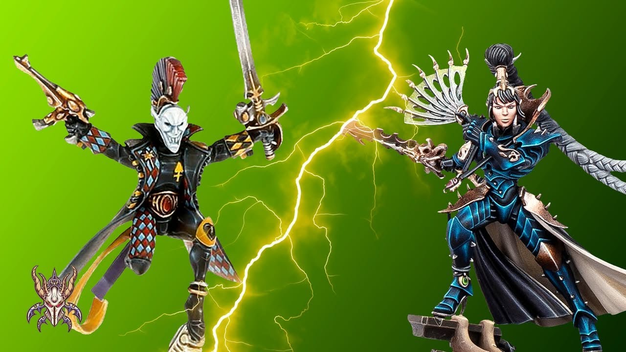 New Harlequin Detachment vs Drukhari Realspace Raid Warhammer 40k Battle Report | Skaredcast