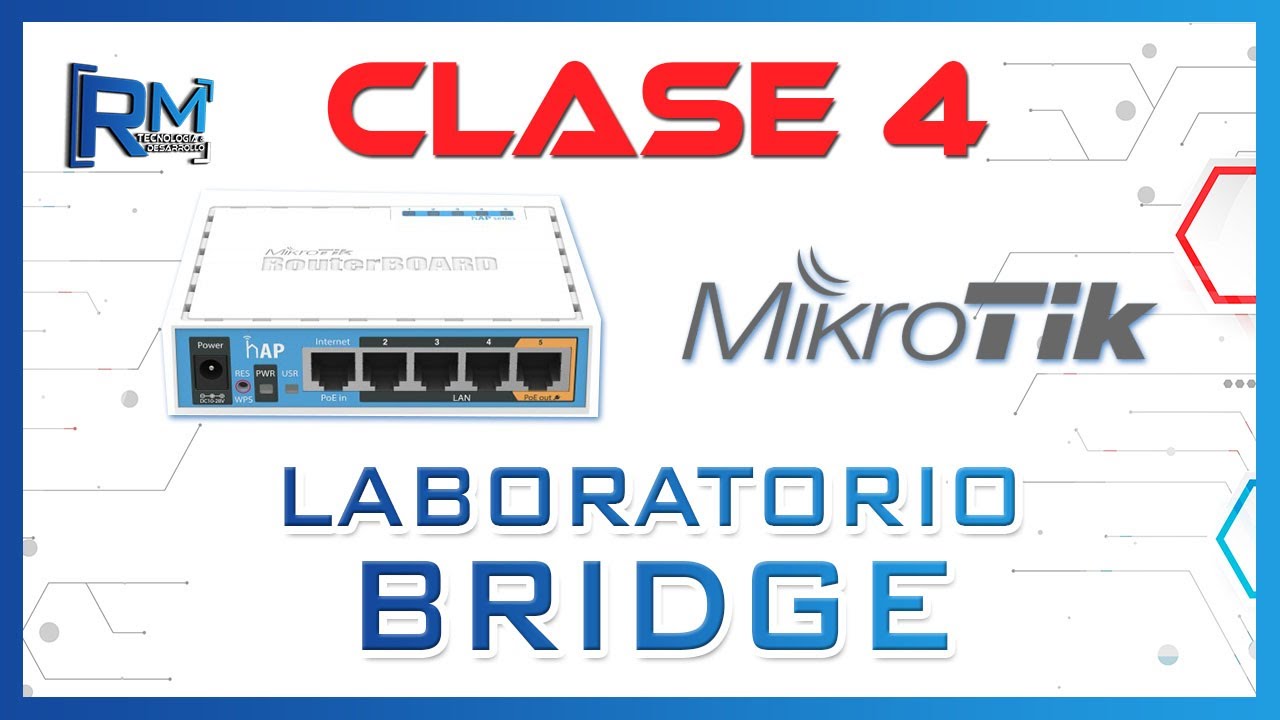 🔵 Curso MIKROTIK desde cero en GNS3 #4 | COMO CREAR UN BRIDGE EN MIKROTIK