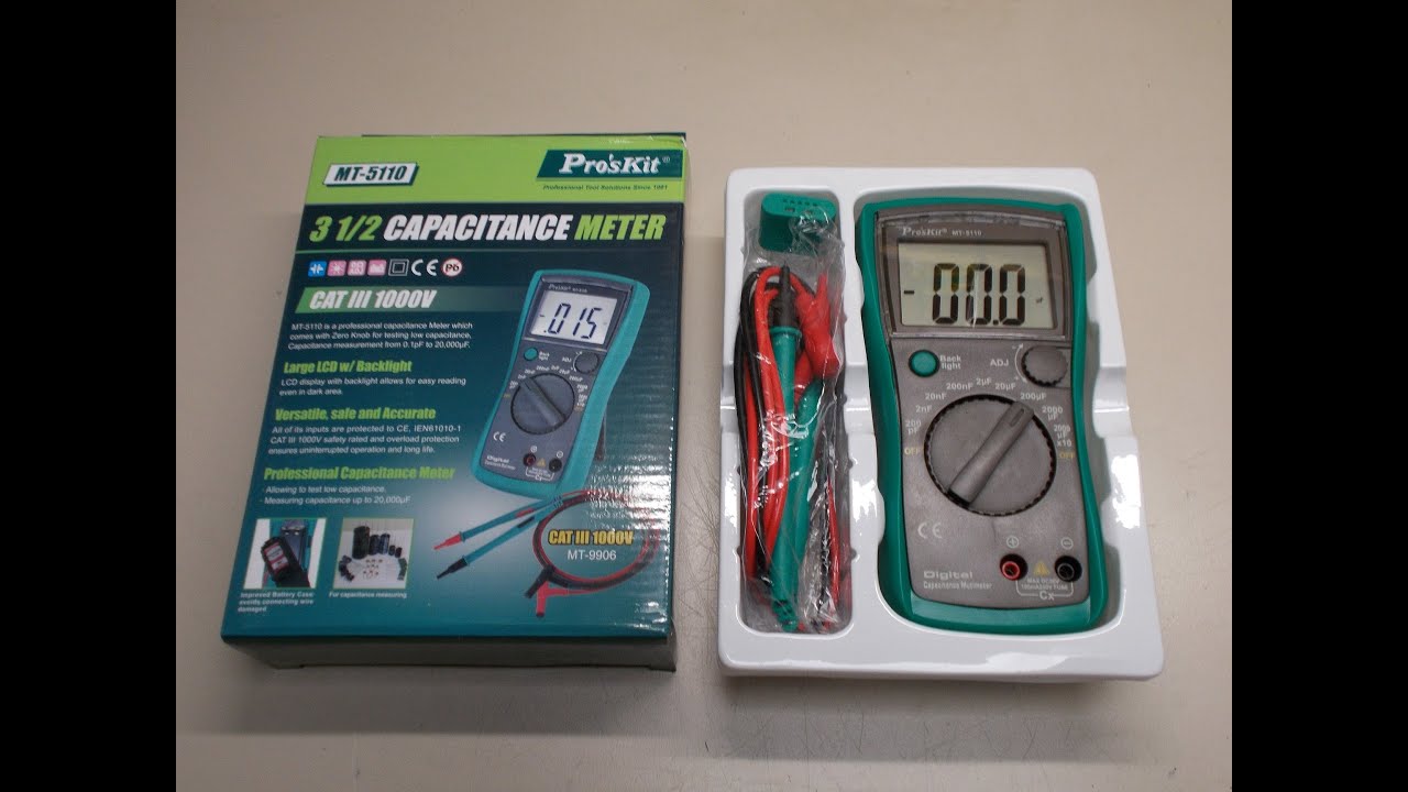 Pro'sKit MT-5110  31/2 CAPACITANCE METER