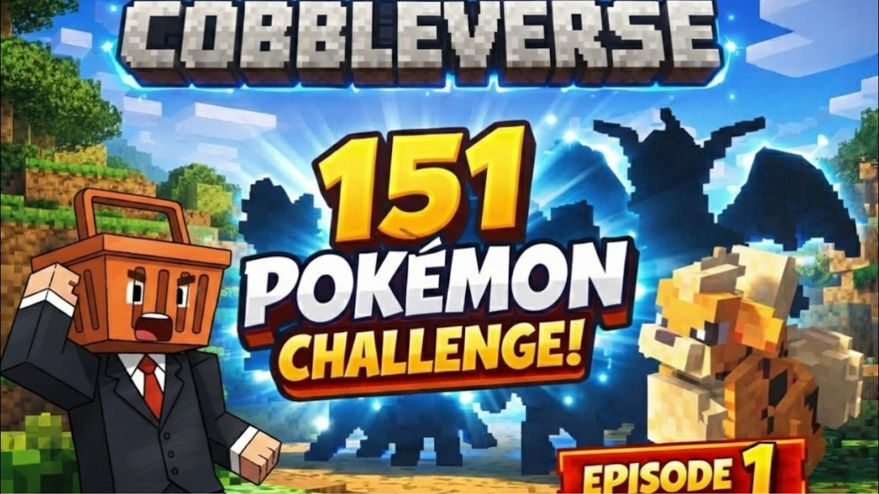CATCHING ALL OF THE 151 IN COBBLEMON