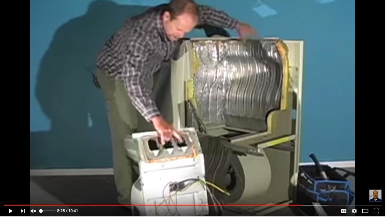 Finding a Crack in the Heat Exchanger During a Home Inspection