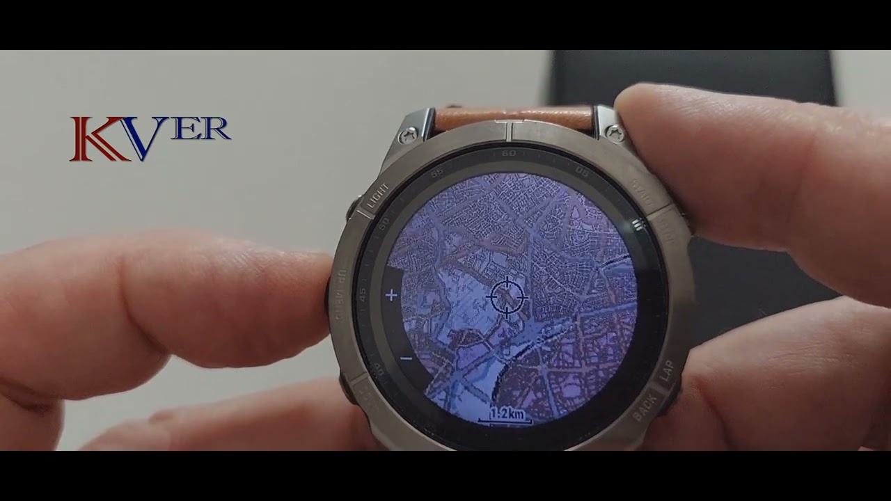 Présentation de la nouvelle cartographie du Maroc sur la montre GARMIN FENIX 7 avec KVER Maroc