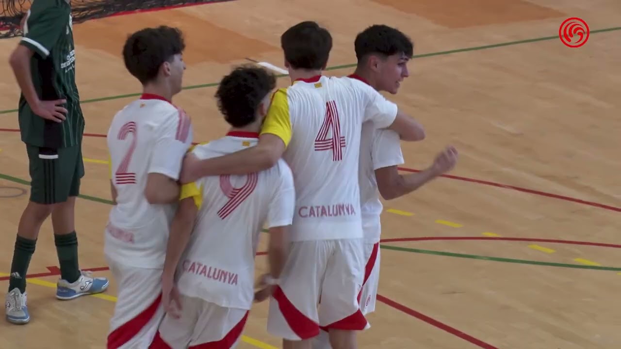 Resum Catalunya sub 16 masculina FS  - Extremadura. Fase prèvia Campionat d'Espanya