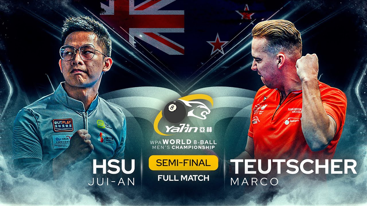 HSU vs TEUTSCHER ▸ 2024 Yalin WPA Men's World 8-Ball Championship