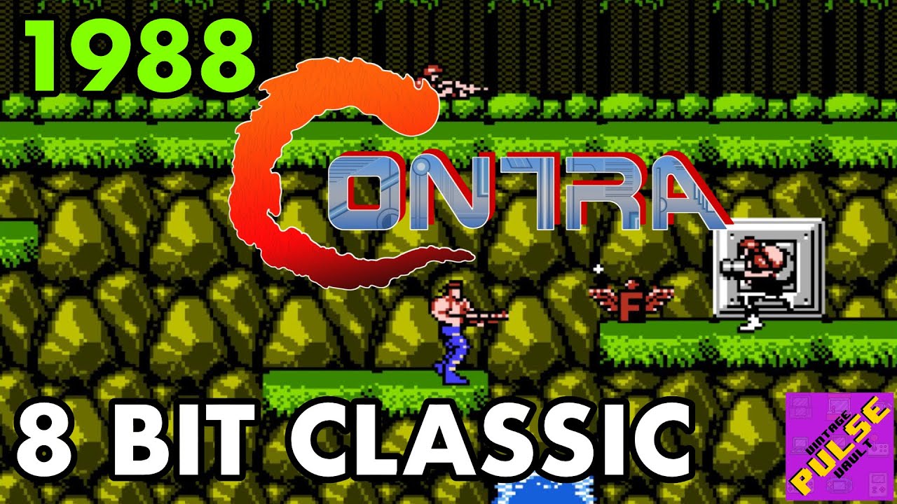 Contra 1988 NES Playthrough - no sound