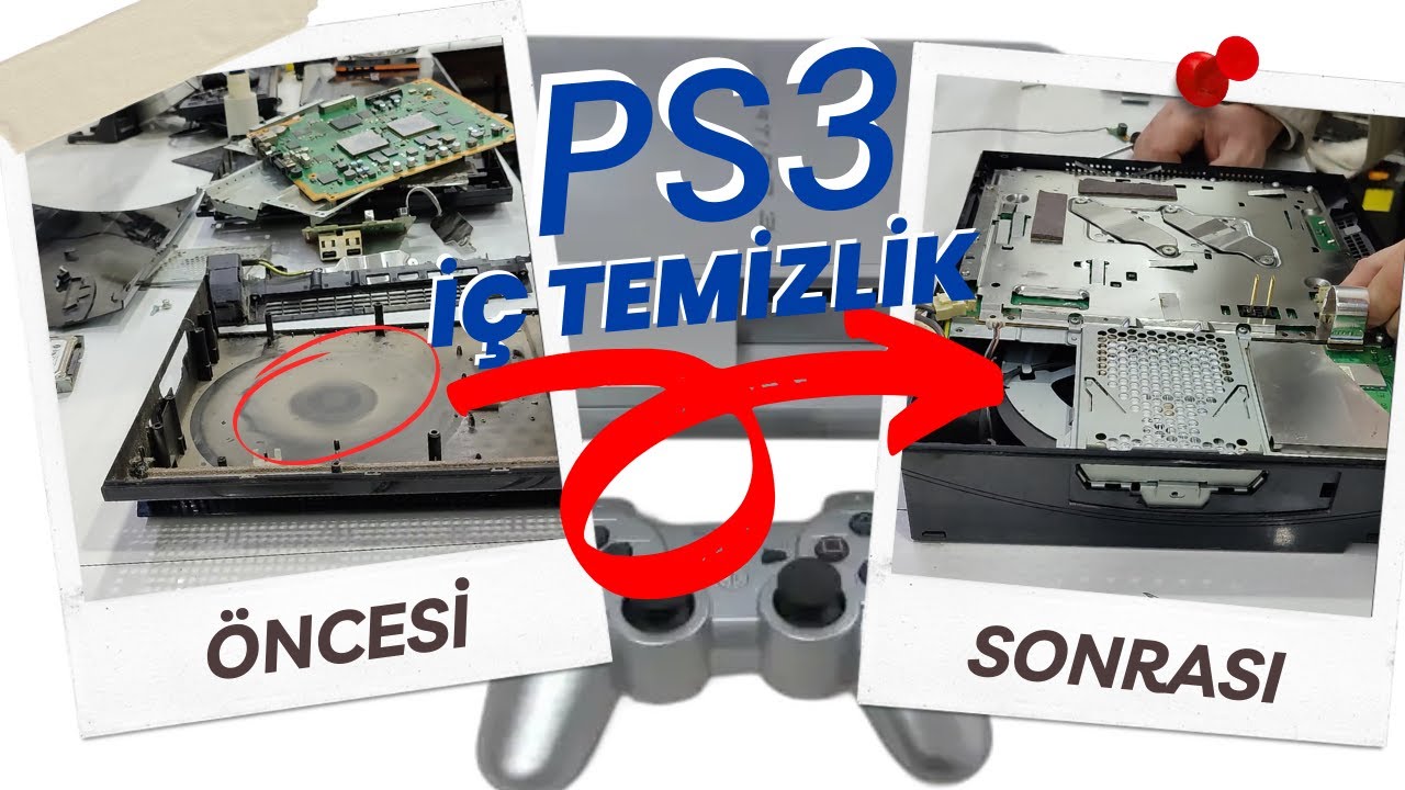 PS3'Ü AÇTIM! Yılların Tozu ve Kurumuş Termal Macun Şok Etti! 😱 (Temizlik + Termal Macun Değişimi)