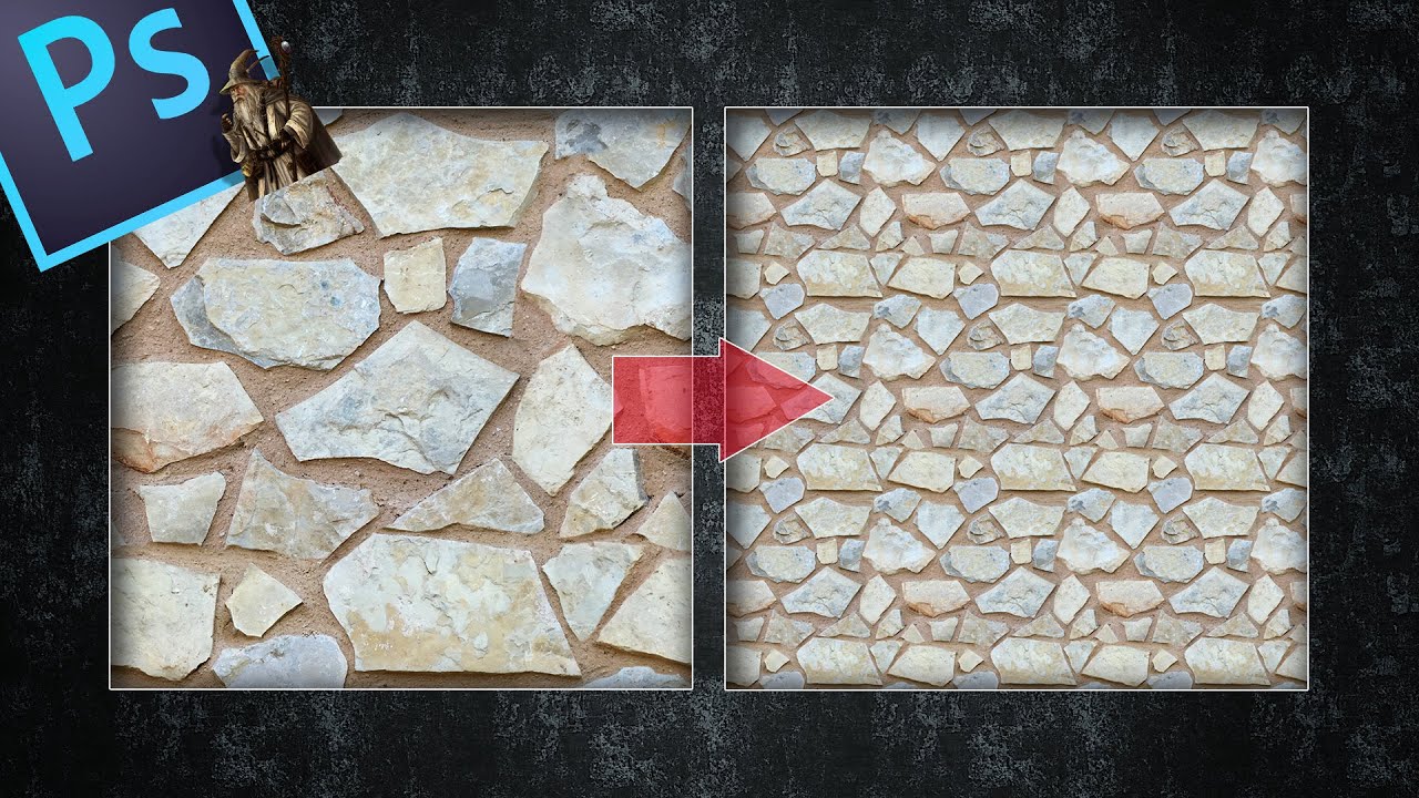 Cómo crear un motivo a partir de una textura con Photoshop
