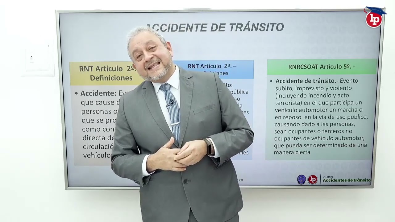 El accidente de tránsito: Definiciones y sanciones