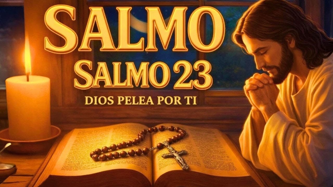 ORACIÓN PODEROSA CON SALMOS 91 Y 23 🙏 | dios te cubre, te guía y pelea por ti hoy.