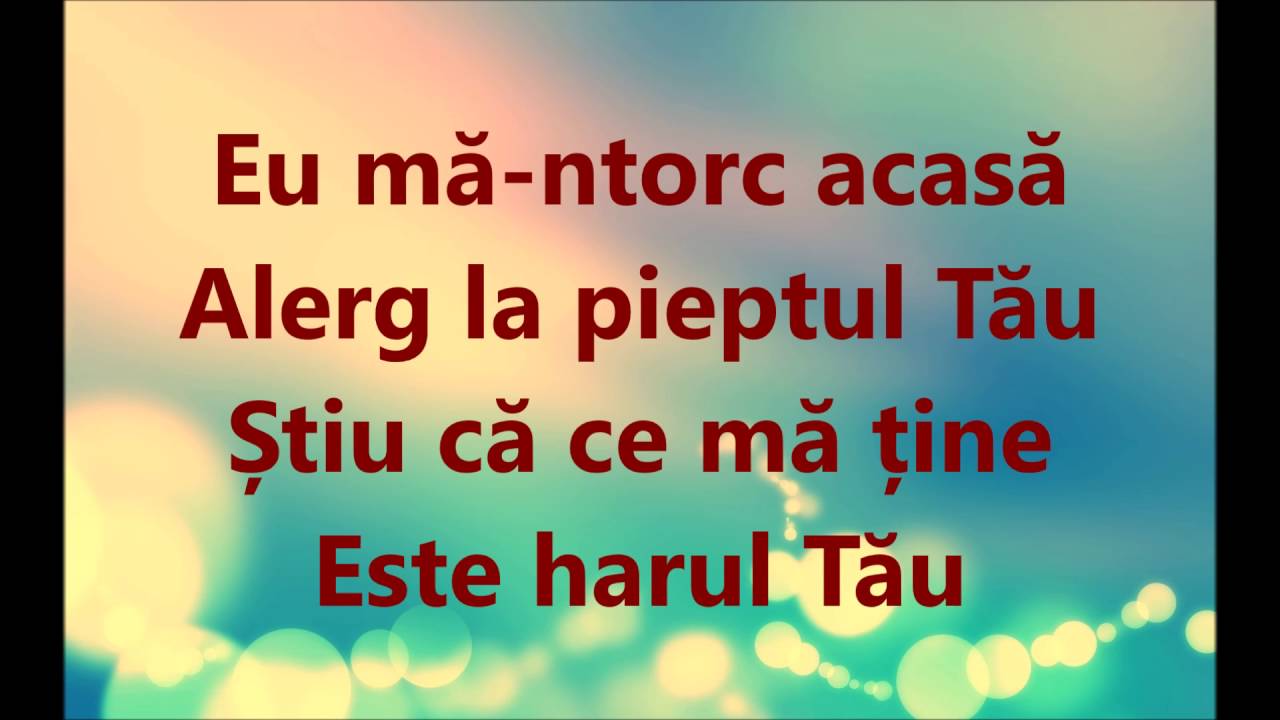 Numai harul Tău mă mântuiește de Sunny Trancă