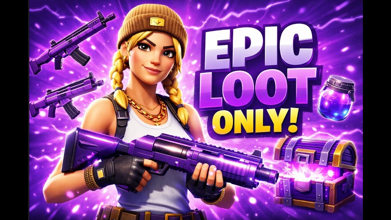 Can I Win Using Only EPIC Loot? 🤯Purple loot