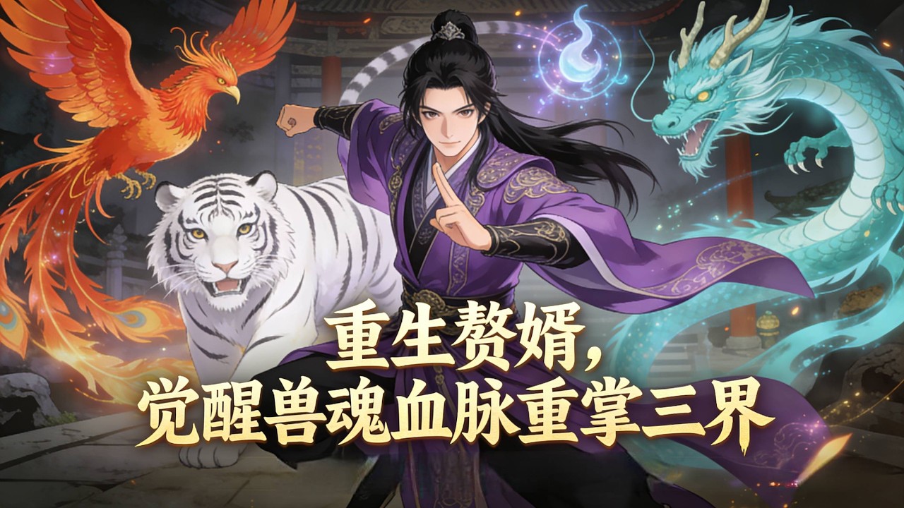 【Multi Sub】《重生贅憫，覺醒獸魂血脈重掌三界》贅君王只是偽裝，我本是萬獸之主#漫劇 #動態漫 #AI漫劇 #動漫 #動畫