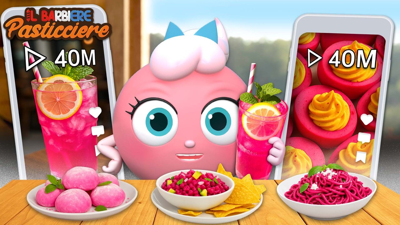 BreadBarbershop | Ricetta Pink di TikTok: la provo!  | Italy Dubbing