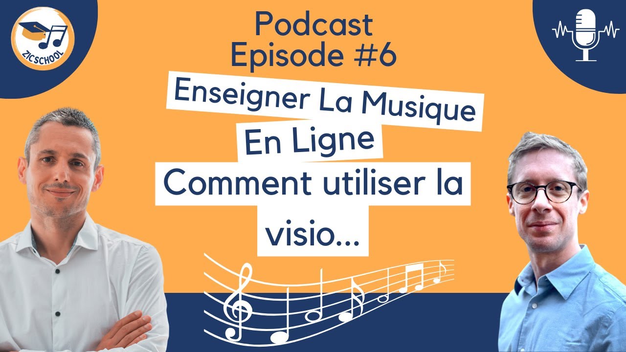 Comment utiliser la visio pour enseigner la musique en ligne | Podcast #6