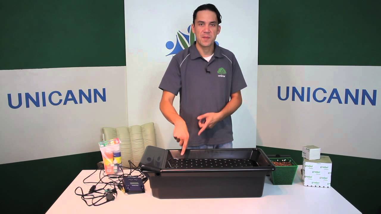 Cannabis University - Nutrient Film Technique - Assembly