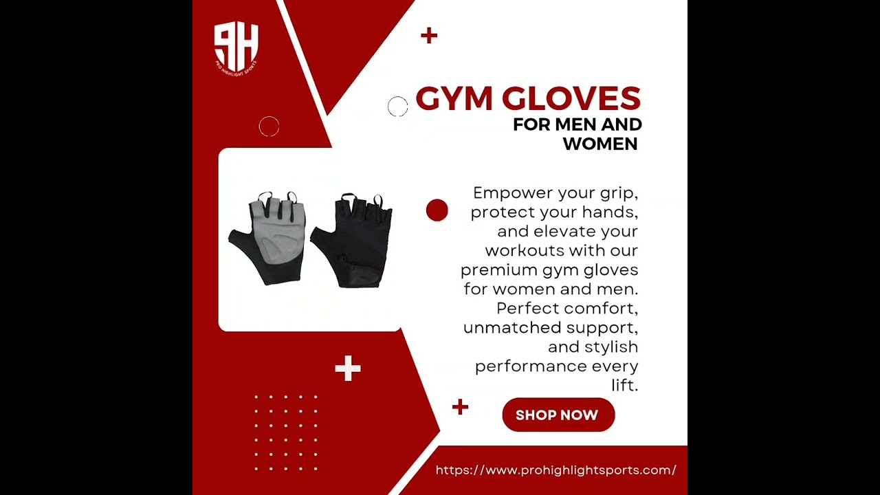 Pro Highlight Gym Gloves for Women & Men | Ultimate Grip & Comfort for Workouts 💪🧤