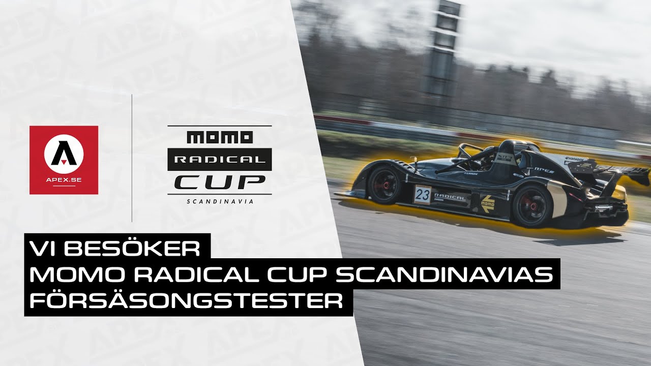 Försäsongstest med MOMO Radical Cup Scandinavia