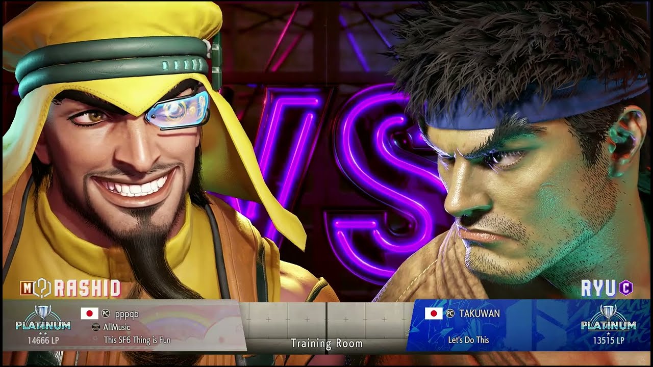 SF6 (M) Rashid vs (C) Ryu 6-Feb-2026 - Platinum Ranked Match