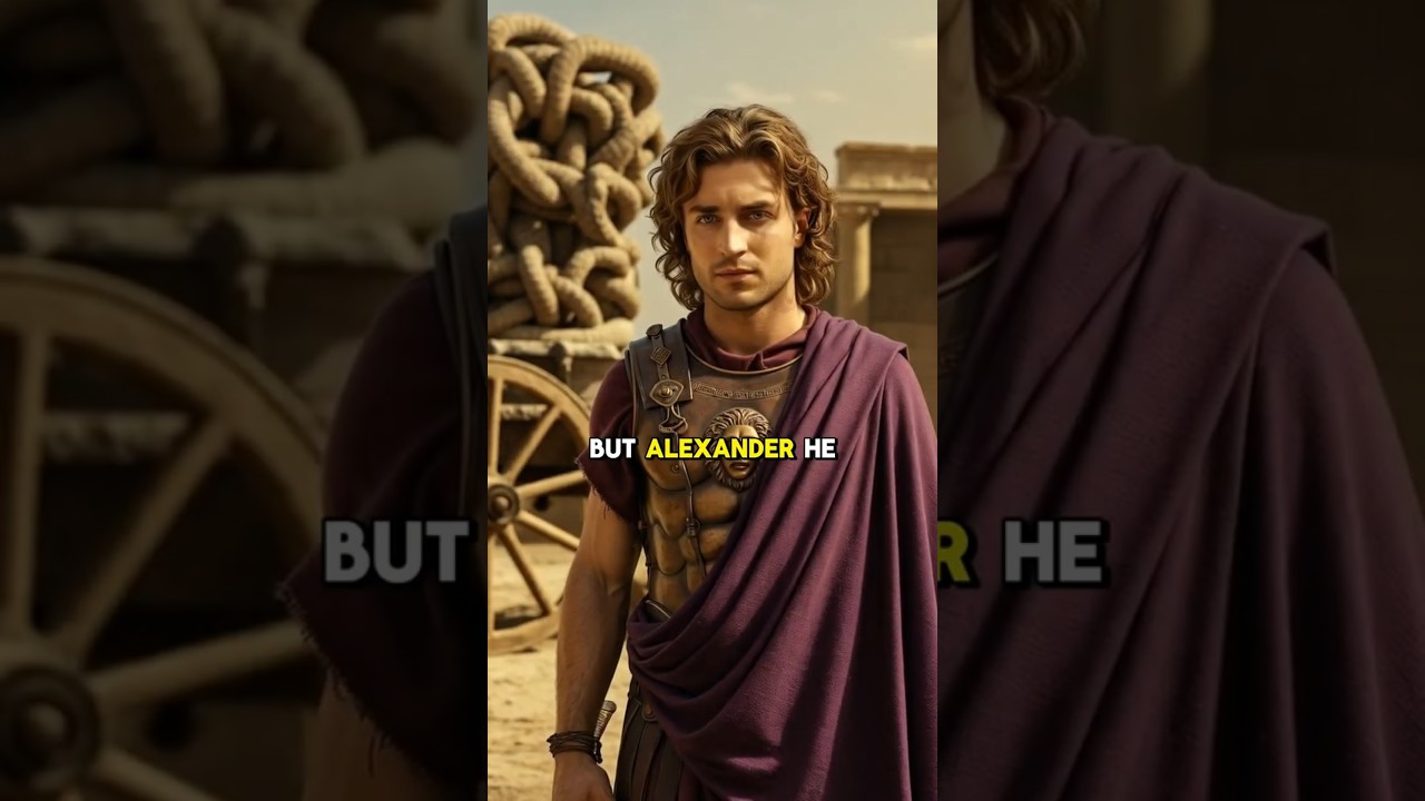 Alexander the Great Took Asia with One Strike | The Gordian Knot Story