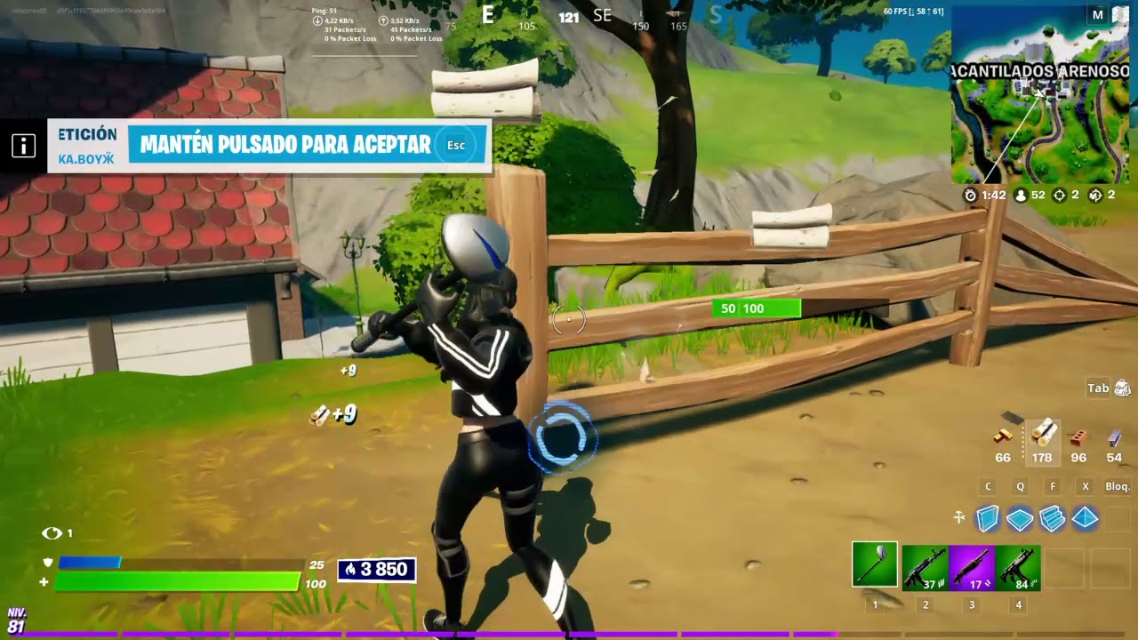 mato un toxico y me insulta fortnite 2021