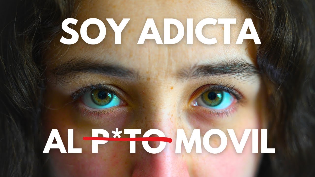 Soy adicta al teléfono móvil.