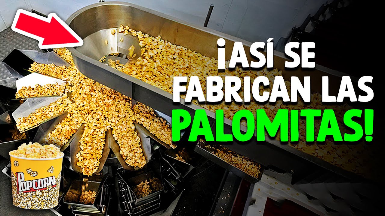 ¿Cómo Se Hacen Las Palomitas De Bolsa? [Proceso En Fábrica]