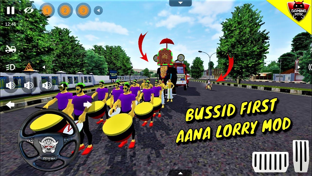 Bus Simulator Indonesia - BUSSID First Aana Lorry Mod - Android Gameplay FHD #557