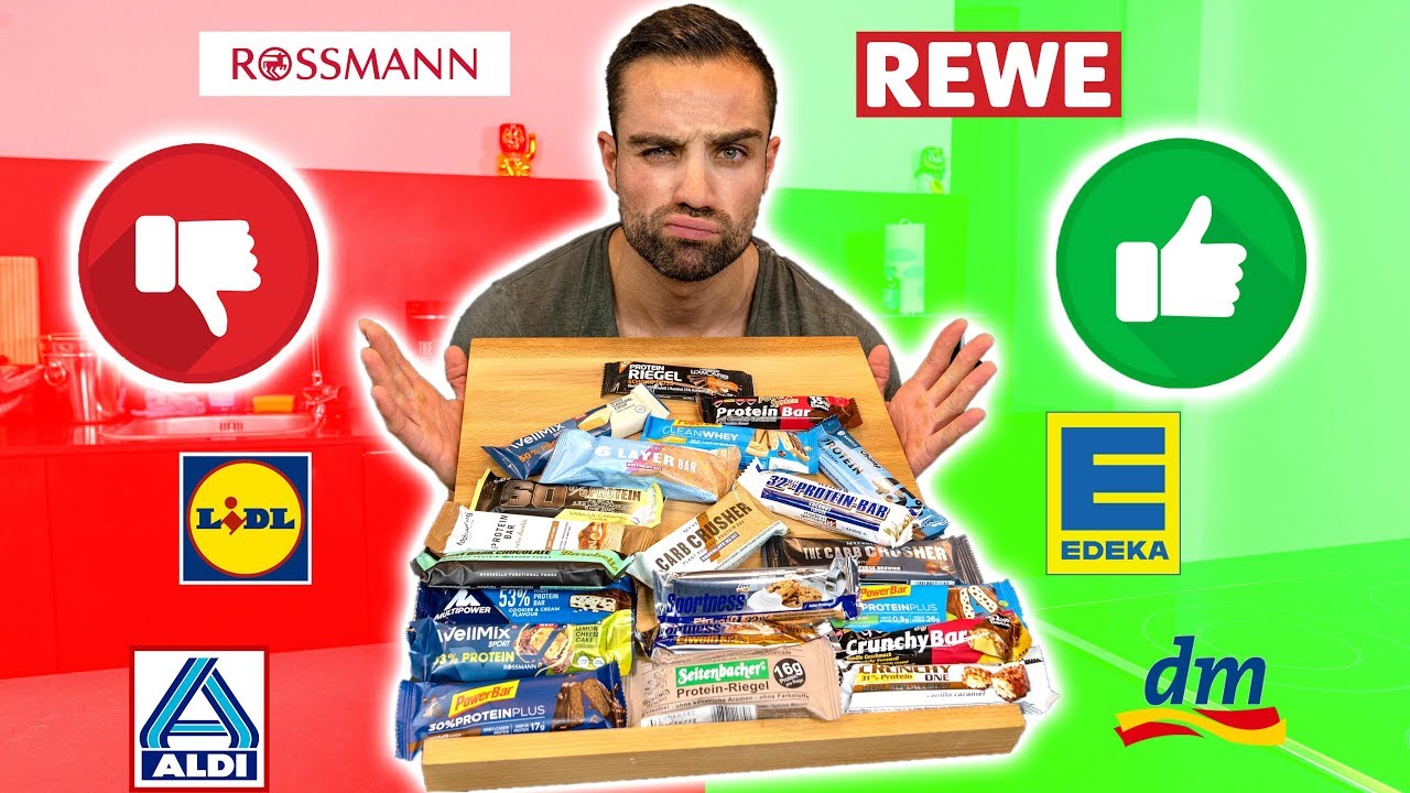 PROTEINRIEGEL aus dem Einzelhandel im TEST - Tops & Flops