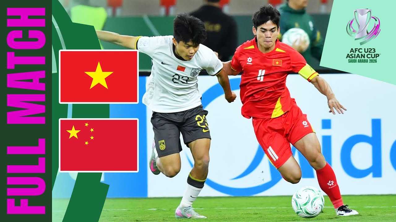 LIVE 🔴 Vietnam vs China PR | AFC U23 Asian Cup™ 2026 – Semi-Finals