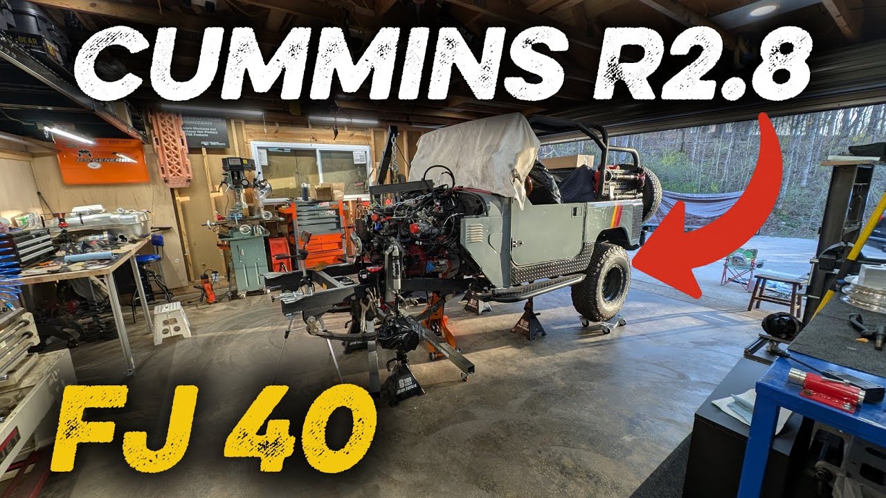 I’ve Been Hiding This Project... Cummins R2.8 Conversion FJ40  EP. 1