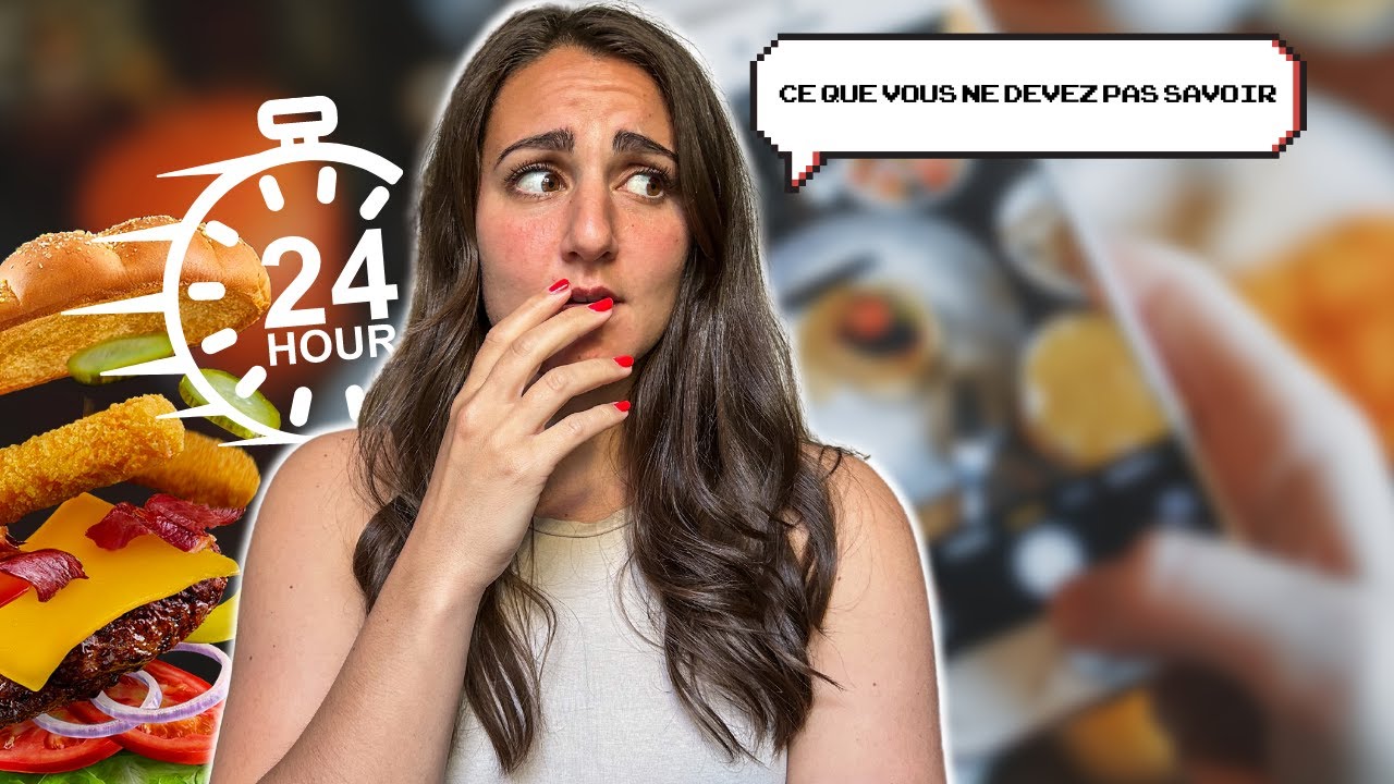 DANS LA VRAI VIE D'UNE INFLUENCEUSE FOOD