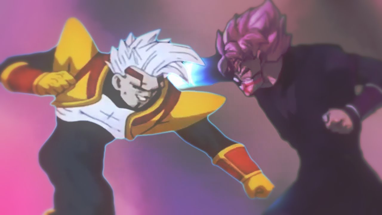 Goku Black (SDBH) VS. Baby Vegeta (Godly Energy)ゴクウブラック(SDBH) VS.ベイビーベジータ(神エネルギー) (Commission)