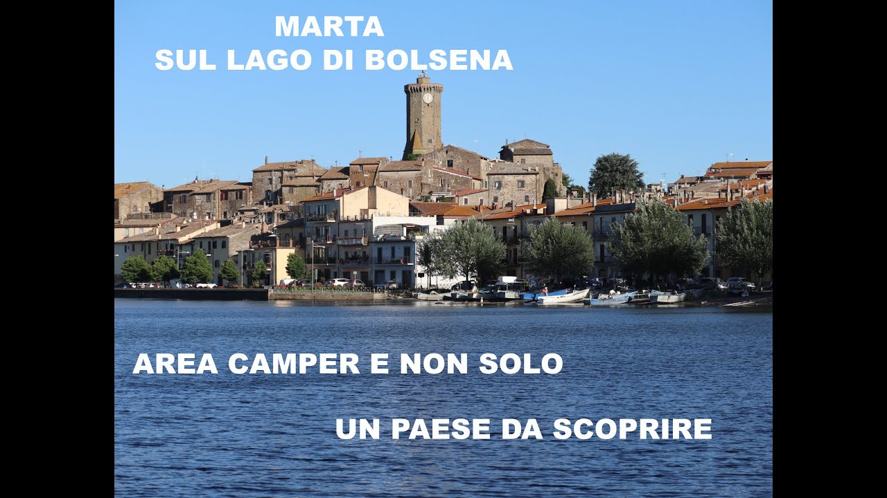CAMPER -  NUOVA AREA SOSTA A MARTA
