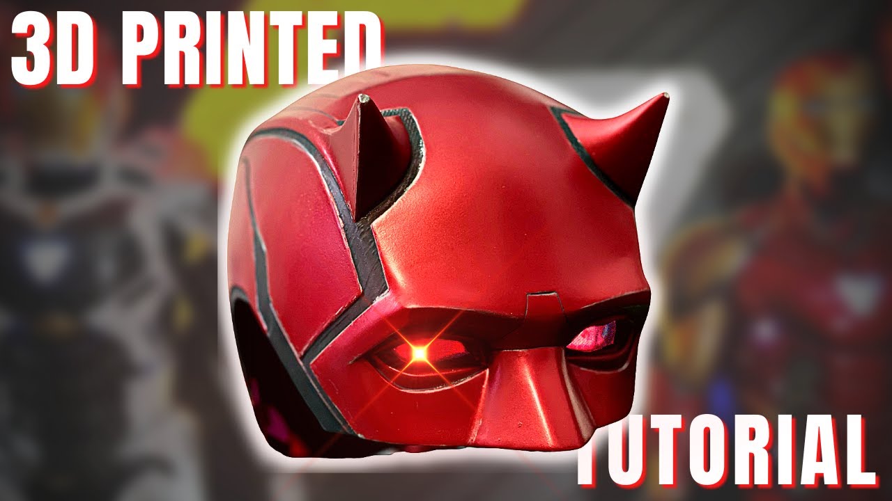 Making Daredevil’s Helmet | Cosplay Prop Build Tutorial