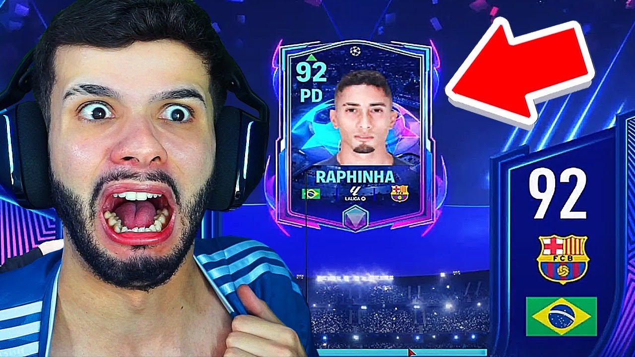 RAFÃO JOGA O NOVO EVENTO DA CHAMPIONS LEAGUE NO FC MOBILE!