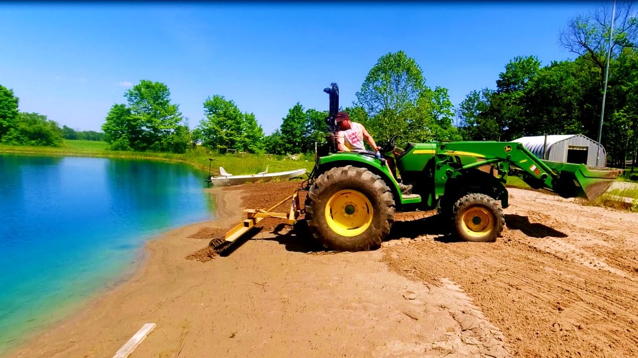 Expanding The Private Beach At Our Pond