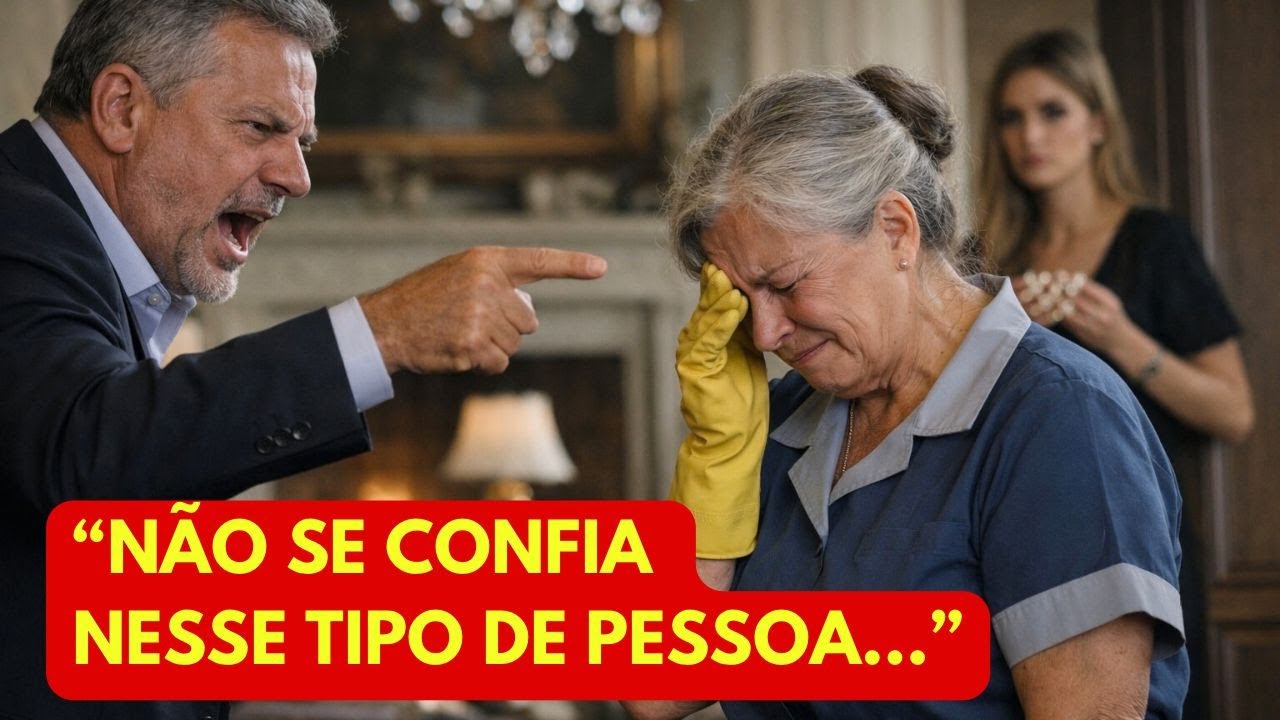 Faxineira idosa acusada de roubo