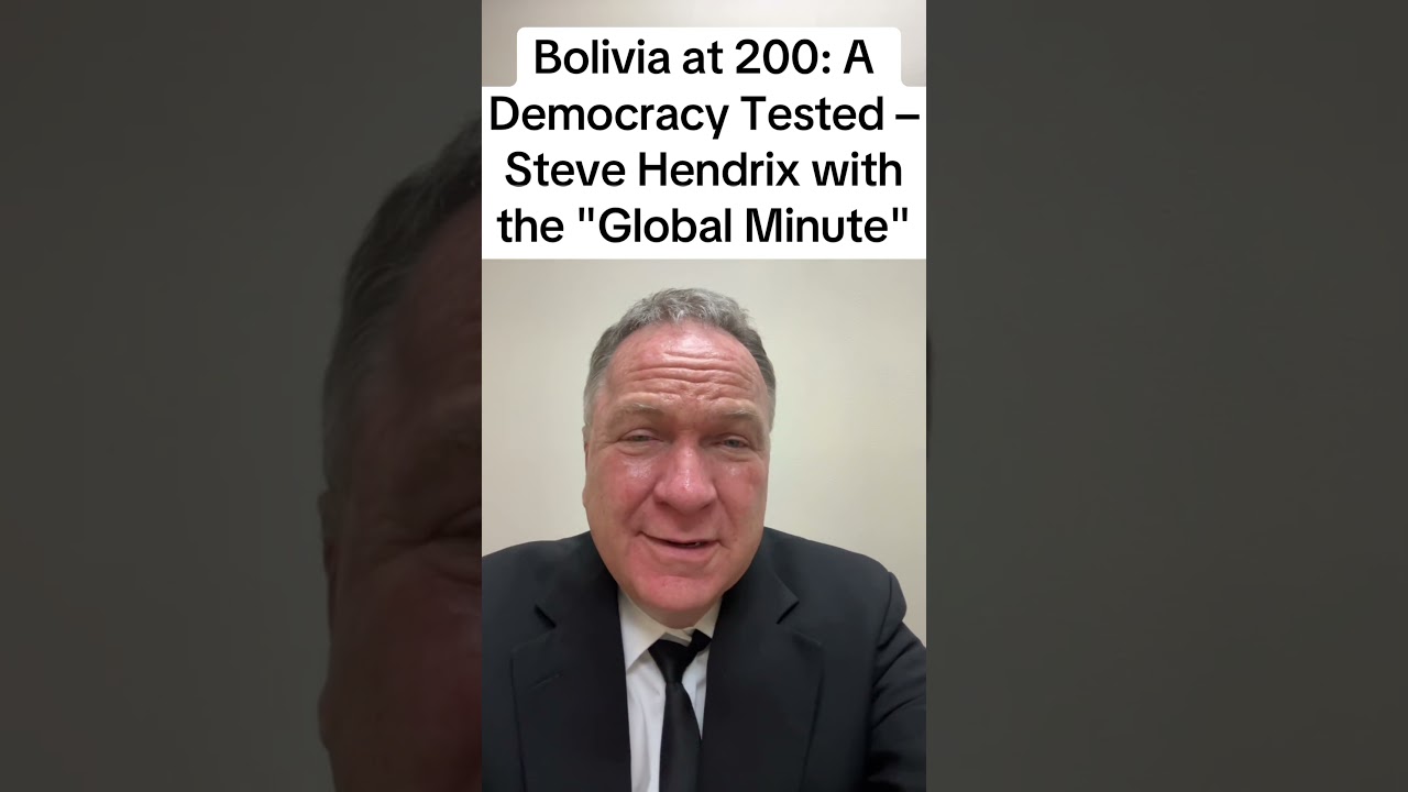 Bolivia at 200: A Democracy Tested &ndash; Steve Hendrix with the 