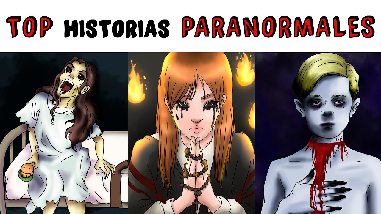 Top historias PARANORMALES 💀 Draw My Life (Historia de Terror)
