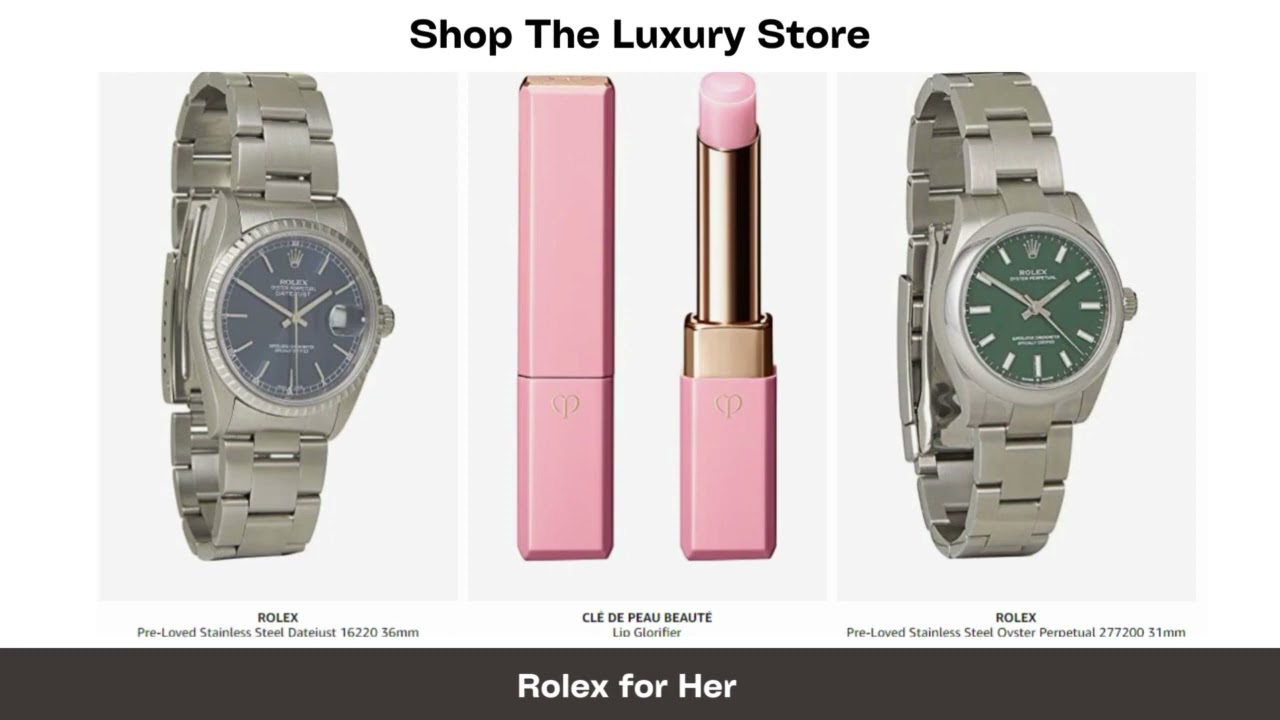 Rolex for Her - Shop the Amazon Luxury Stores Black Friday Deals.