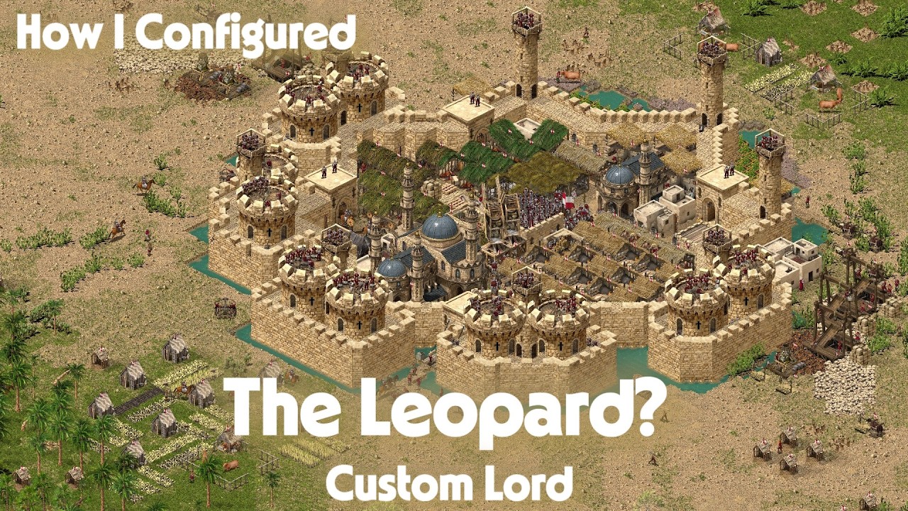 How I Configured a Strong Custom Lord/AI  | Stronghold Crusader Definitive Edition